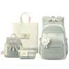 25 Novos Modelos de Mochilas Leves Multifuncionais para Estudantes do Ensino Médio Feminino, com Aparência Moderna, Leves, Redutoras de Pressão, Impermeáveis