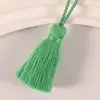 Pingentes de Nó Chinês em Estoque em 44 Cores, Adequados para Cortinas, Sachês, Marcadores de Página e Acessórios, Disponíveis em Cores Duplas