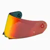 Lente de Casco Compatible con Casco Rymic 935Sv para Motocicleta, Resistente al Viento y a los Rayos UV, Lente V25B
