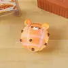 Imanes de Nevera de Osito de Pan 3D Juguetes de Comida de Resina Pegatinas Magnéticas de Donut Croissant Pegatinas Decorativas de Nevera de Dibujos Animados