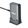 Carregador Pd de Nitreto de Gálio 1000W 10 Portas Multifuncional Adaptador 1000W Novo Carregador Multifuncional 950W