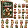 Navidad 2026 Nuevo Llegado Cuenta Regresiva Adviento Decoración Navideña Acrílica Colgante de Regalo