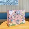 Libro Rojo Explosiones Bolsa de Regalo Día del Niño Bolso de Cartón Rígido Sentido Avanzado Regalo de Cumpleaños Bolsa de Papel Logo