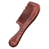 Peine de Madera de Pera Natural, Peine de Madera de Durazno, Antiestático para la Caída del Cabello, Peine Doméstico para Hombres y Mujeres con Cabello Largo