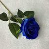 Rosa de franela individual Mei Chen, decoración para el hogar, hotel, boda, simulación de flor, flor falsa suave, arreglo floral individual europeo