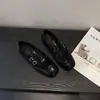 Sapatos femininos de couro pequenos com fivela dupla retrô Maillard, outono, estampa de leopardo, retalhos, sola plana, sapatos de um só, estilo britânico, sola macia, sapatos Mary Jane