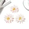Cabeza de crisantemo de simulación estilo europeo flores artificiales de boda materiales de flores DIY hechos a mano accesorios de decoración de pared de fondo de boda para el hogar