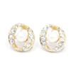 Accesorios de boda para novia Europa y Estados Unidos transfronterizos aretes simples de perlas aretes venta directa de fábrica