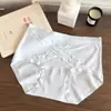 Roupa Íntima de Algodão de Xinjiang para Mulheres 10A Antibacteriana Cintura Média Roupa Íntima de Bondage Feminina Algodão Antibacteriano Estendido na Virilha Roupa Íntima de Algodão para Mulheres