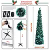 Decoraciones de Árbol de Navidad de Puntos Verdes Venta Directa de Fábrica Transfronteriza Nuevos Adornos 2025 para Hogar Sala de Estar Centro Comercial
