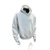 Sudadera con capucha de marca moderna para hombre, forro polar de 350 g, para Otoño e Invierno 2025, color liso, corte holgado, chaqueta gruesa extragrande, transfronteriza