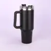 Aço Inoxidável 304 Primeira Geração Copo para Carro 40oz Copo Térmico Grande Capacidade Copo com Canudo Alça Caneca de Café Copo de Água para Carro