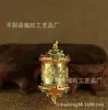 Artesanato Estilo Xizang Mantra de Seis Sílabas Caixa Gawu Rotativa Pingente Ornamento Auspicioso Acessório de Boa Sorte Tamanho Pequeno