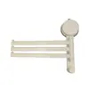 Estante para trapos de cocina con ventosa para fregadero y alféizar, estante escurridor giratorio de múltiples barras, estante de almacenamiento montado en la pared, disponible para entrega