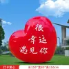 Lugar Popular para Fotos en la Playa en la Zona Turística, Escultura Grande de Tulipán al Aire Libre, Decoración de Rosas en Forma de Corazón para Confesiones