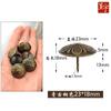 Clavos Decorativos con Forma de Crisantemo, Clavos Grandes de Cabeza Redonda, Clavos de Cobre Imitación, Clavos para Sofá, Tachuelas Decorativas Redondas para Muebles, Remaches, Clavos de Hierro para Puerta
