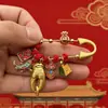 Broche Guochao Andorinha Dourada Cinco Cores Novo Chinês Liga de Zinco Pingente Ornamento Ponto Turístico Estudante Presente Gaokao Pingente Guochao