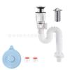 Nuevo Universal Sumidero Anti-Olor Tubería de Alcantarilla Tubería de Drenaje Canal de Drenaje Horizontal y Vertical Tubería de Drenaje Accesorios para Lavabo A Prueba de Fugas