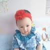 Diadema Elástica Suave para Bebé Estilo Europeo y Americano, Linda Diadema de Nylon de Color Sólido Floral para Niños, Estilo Delgado para Todas las Estaciones, Accesorios para Bebé