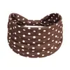 Diadema de Yoga Bohemia Retro Estampada Europea y Americana Diadema Deportiva para Mujer Anti-Sudor Correr Versión Ancha Pañuelo Africano