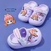 Sapatos de caverna de unicórnio antiderrapantes fofos para bebês meninos e meninas sandálias de verão chinelos infantis de desenho animado