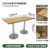 Mesa e Cadeiras de Jantar para Restaurante de Macarrão de Estilo Simples, Hot Pot Apimentado, Casa de Chá, Combinação de Mesa de Jantar, Restaurante Temático, Hotel, Sofá Booth