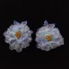 Novo design antigo original feito à mão grande peônia degradê clip de cabelo floral quente maquiagem câmera headdress hanfu