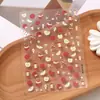 Rosa Fino Resistente Verde Vermelho Maçã Gelatina Adesivo Decoração Unha Papelaria Unha Computador Celular Tablet Diário