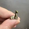 Venta Caliente Transfronteriza Adornos de Micro Paisajismo Plantas Simulación Mini Flor de Ciruelo Ciervos Animales Pequeños Ciervos Lindos Decoraciones de Escritorio
