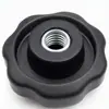 Nuevo Juexin 22#m5m6 flor de ciruelo agujero pasante pomo de plástico soporte de pomo de plástico tuerca de pomo de bloqueo fabricante