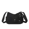 Moda simple transfronteriza para mujer, bolso casual versátil de un solo hombro, gran capacidad, multibolsillos, bolso para ir al trabajo, bolso de madre