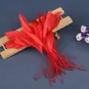 Plumas de Cola de Pollo de Colores Desprendibles Plumas de Pollo Adornos Hechos a Mano para Manualidades Plumas Duras Flotantes Desprendibles Decoración para Sombreros Vestidos Accesorios de Manualidades