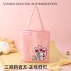 Bolsa de Lona Estilo Vaquero Linda de un Hombro Sanrio Genuina Autorizada Dibujos Animados Kitty Cat Bolsa de Lona Venta Directa de Fábrica