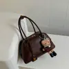 2026 Bolso de Bolos Nuevo de Gran Capacidad Bolso Boston de Hombro Único para Ir al Trabajo, Bolso Tote de Mano de Hombro Único para Mujeres