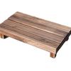 Estante de flores carnosas de madera maciza con escalón, banco largo, escalón de balcón multicapa, estante de flores de madera anticorrosión, estante para macetas de plantas en maceta