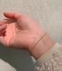 Pulsera de Plata Esterlina S925 2025 Nueva Pulsera de Plata Rota de Piedra Natural Lujo Accesible Joyería de Mano Nicho Regalo de Cumpleaños