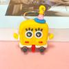 5384# llavero de dibujos animados de la serie clásica de anime Bob Esponja colgante para mochila escolar de estudiante regalos promocionales de entrenamiento