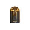 Lámpara de Mesa de Lujo Ligero de Vidrio de Arte Moderno Escandinavo Personalizado Decoración Suave de Interior Modelo de Diseño Habitación de Muestra Dormitorio Lámpara de Noche
