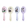 Peine Lindo de Dibujos Animados para Niña Peine de Masaje Portátil Peine Mini con Almohadilla de Aire Peine con Bolsa de Aire de Panda Peine Pequeño para Niñas