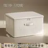Caja de Almacenamiento Plegable para Ropa del Hogar, Organizador de Armario de Gran Capacidad para Ropa y Edredones, Cesta de Almacenamiento por Capas