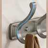 Colgador de Ganchos de Aluminio sin Taladro para Baño, Cocina, Entrada, Gancho Multifuncional Cola de Fénix para el Hogar, Perchero