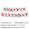 Nuevas Decoraciones de Cumpleaños Temáticas de Casino de Amazon, Banderines de Decoración de Póker, Arreglos de Vajilla