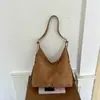 Bolsa de Ombro Única Feminina Versátil de Grande Capacidade 2026 Nova Chegada Outono Diária Casual Retro Simples Bolsa de Axila Bolsa Tote
