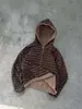 Sudadera con capucha y cremallera estilo hip-hop europeo y americano para mujer, moda urbana, corte holgado, forro de cuadros estampado, chaqueta casual de manga larga