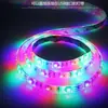 Tira LED flexible 2835 5V tira de luz de circulación 3.7V RGB colorida tira de luz USB 5V RGB regulable