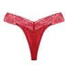 Talla grande Europeo y Americano sexy encaje niñas en forma de T ropa interior de comercio exterior damas nuevo tiro bajo verano delgado transpirable transfronterizo