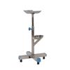 Soporte de pie de 201 pies Soporte de pie de acero inoxidable Soporte de pie para apósitos hospitalarios Herramienta de soporte de pie Quirúrgico Soporte de pie en forma de U
