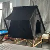 Tenda de Teto para Carro de Camping ao Ar Livre Triângulo em Forma de A de Liga de Alumínio com Teto Rígido de Abertura Rápida