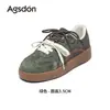 Zapatillas de entrenamiento retro alemanas Augusden para mujer, nuevo modelo de otoño 2026, con suela gruesa, que aumentan la altura, cómodas y no fatigantes zapatillas deportivas