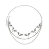 Joyería de moda transfronteriza europea y americana, cadenas de cintura de metal para mujer, cadenas corporales de alta gama y sexys, venta al por mayor del fabricante